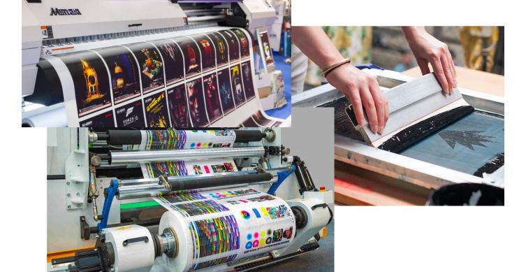 Verschil tussen zeefdruk en digitaal drukken bij luxe producten