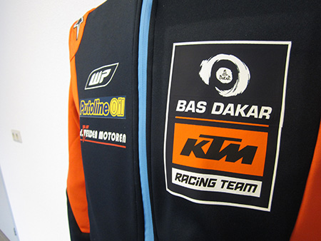 bedrijfskleding KTM Dakar racing team